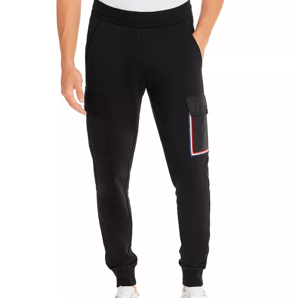 Moncler Cargo Sweatpants black